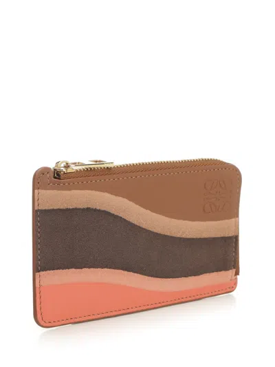 Loewe Card Holder With Coin Purse Small Leather Goods Multicolor