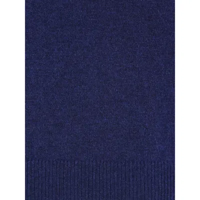 Brunello Cucinelli Relaxed Fit Blue Cashmere Sweater In Blue