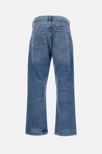 Agolde Sky Blue 90 Jeans In Blue