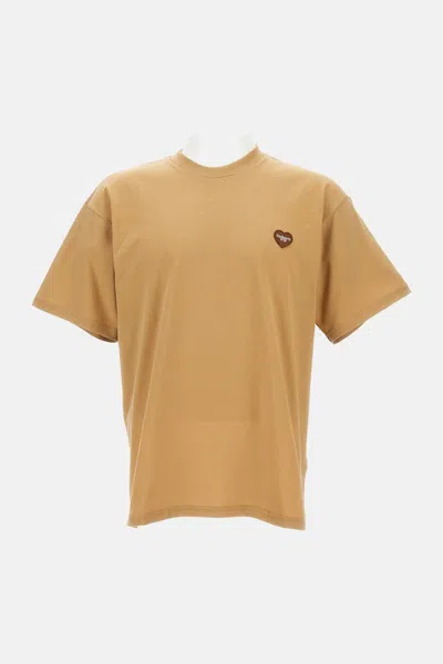 Carhartt Short Sleeve Heart 2 Hartt T Shirt Dusty Brown