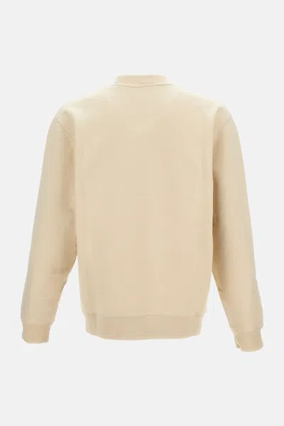 Jacquemus Cotton Sweatshirt In Neutral