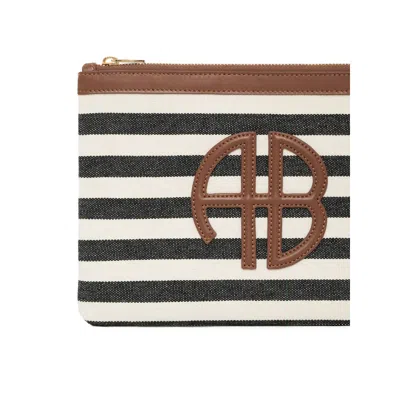 Anine Bing Cotton Clutch Bags