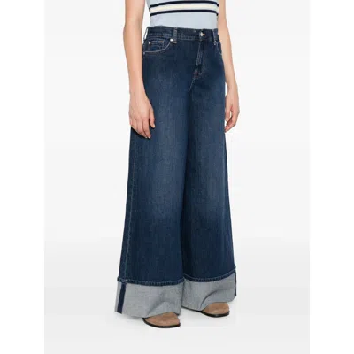 7 For All Mankind Marie Cuffed Jeans