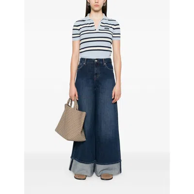 7 For All Mankind Marie Cuffed Jeans