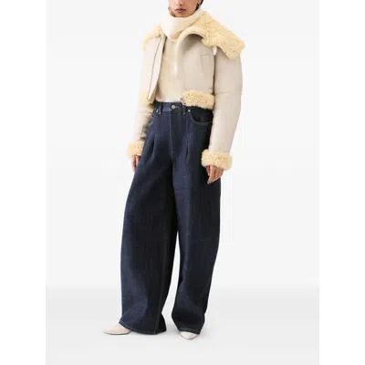 Jacquemus Jeans With Belt Loops In Black