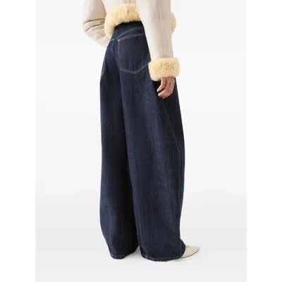 Jacquemus Jeans With Belt Loops In Black