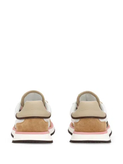 Dolce & Gabbana White Calf Leather Sneakers. Brown Calf Leather Sneakers