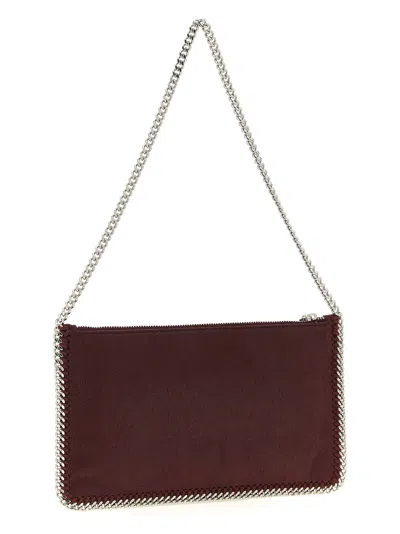 Stella Mccartney Falabella Chained Shoulder Bag In Brown
