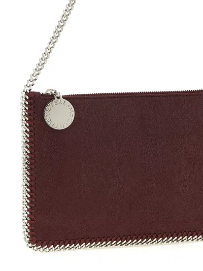 Stella Mccartney Falabella Chained Shoulder Bag In Brown