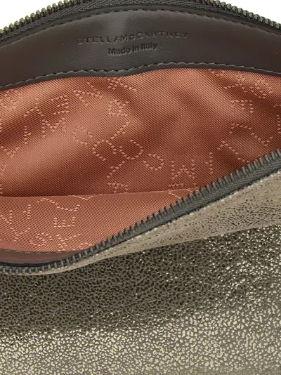 Stella Mccartney Falabella Pochette Bag In Silver