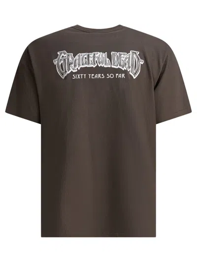 Thisisneverthat Brown Cotton X Grateful Dead T-shirt In Brown