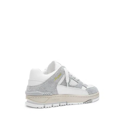 Axel Arigato Area Lo Sneakers With Leather Upper In Gray