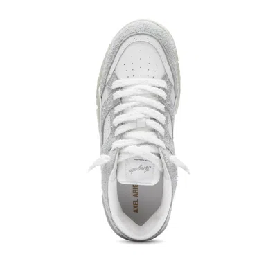 Axel Arigato Area Lo Sneakers With Leather Upper In Gray