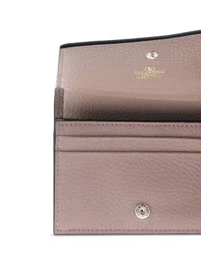 Valentino Rockstud Leather Wallet