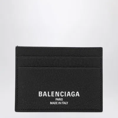 Balenciaga Credit Card Holder Genuine Grained Leather As