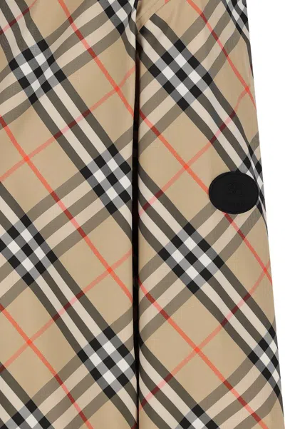Burberry Women Archivio Check Waterproof Jacket In Multi