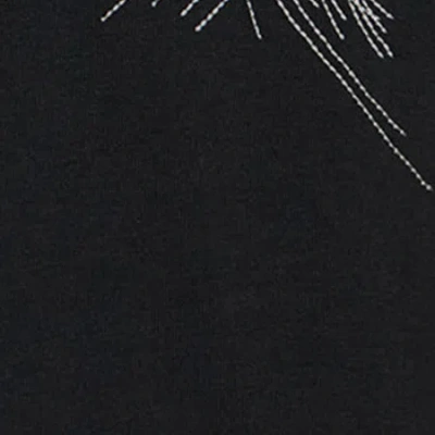 Isabel Marant Black Crewneck Embroidered T-shirt