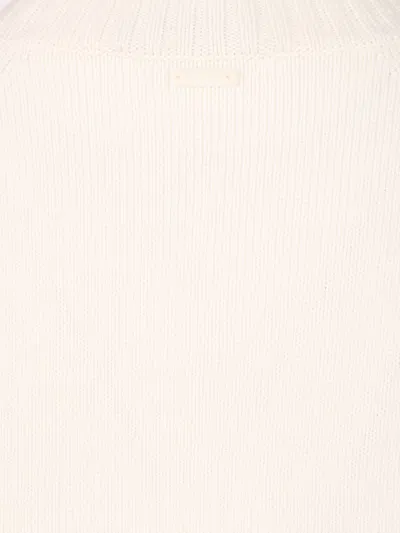 Max Mara Oversized Wool And Cashmere Sweater Knitwear White In Multi