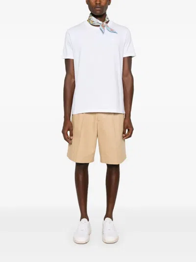 Etro Pegaso-embroidered Crewneck T-shirt In White