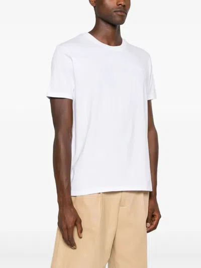 Etro Pegaso-embroidered Crewneck T-shirt In White