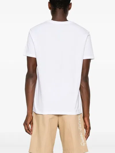 Etro Pegaso-embroidered Crewneck T-shirt In White