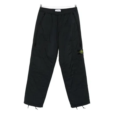 Stone Island Matt Ripstop Cordura® Advanced Fabrics Joggers In Black