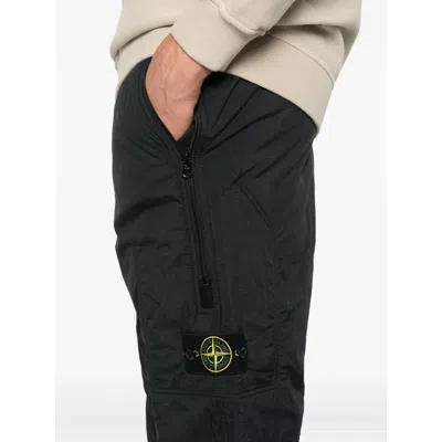 Stone Island Matt Ripstop Cordura® Advanced Fabrics Joggers In Black