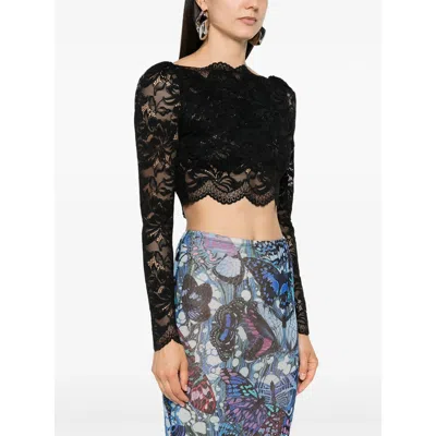 Rabanne Polyester Tops In Black