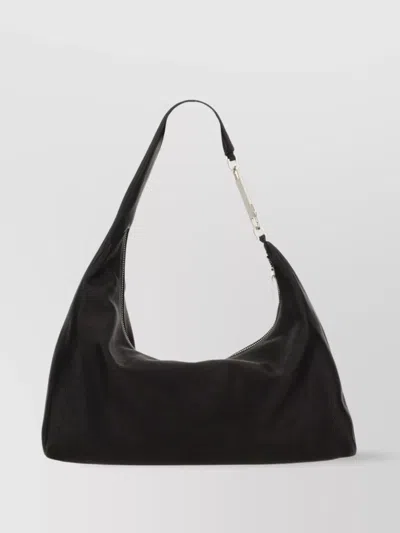Rick Owens Shoulder Bag With Metal Hardware And Textured Finish
