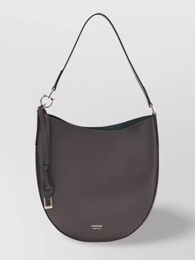 Ferragamo Medium Calfskin Shoulder Bag