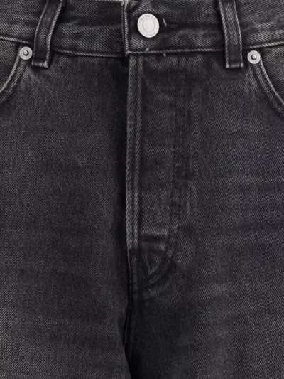 Haikure Bethany Straight Jeans Belt Loops In Black