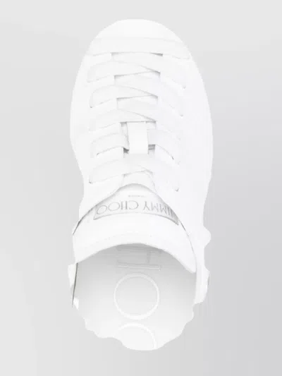 Jimmy Choo Pearl Platform Round Slingback Sneakers