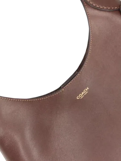 Coach Maple Brooklyn 28 Leather Shoulder Bag