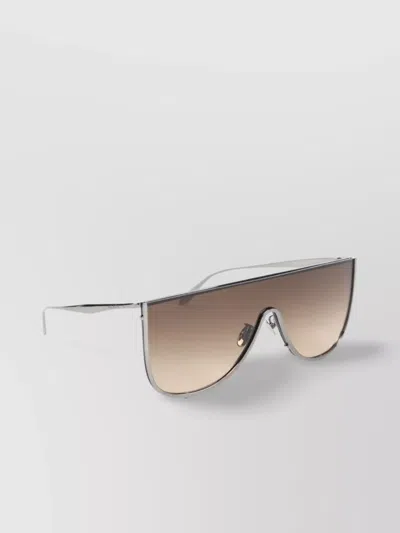 Alaïa Mask Sunglasses Metal Frame Gradient Lenses