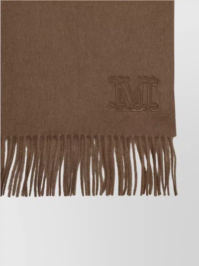 Max Mara Cashmere Dalia Scarf Fringed Hem