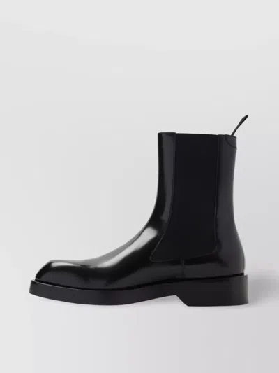 Jil Sander Chunky Sole Ankle-high Chelsea Boot