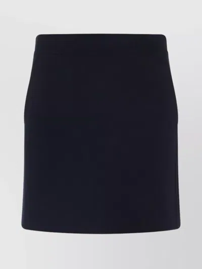 's Max Mara Aida Panno Mini Skirt In Black