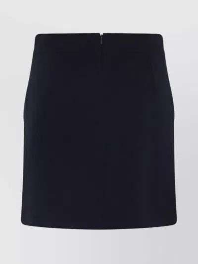 's Max Mara Aida Panno Mini Skirt In Black
