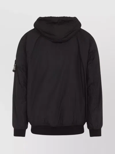 Stone Island Crinkle Reps Ny Jacket In Black