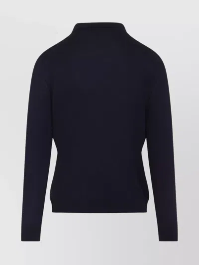 Kiton Navy Blue Polo Shirt