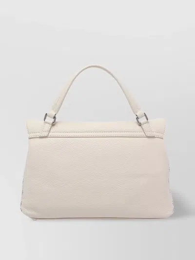 Zanellato Alcalino Cross-body Bag Textured Finish