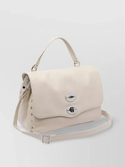Zanellato Alcalino Cross-body Bag Textured Finish