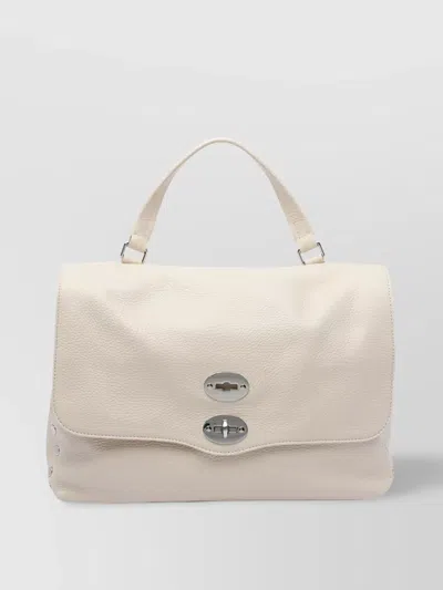 Zanellato Medium Textured Cross-body Bag With Top Handle