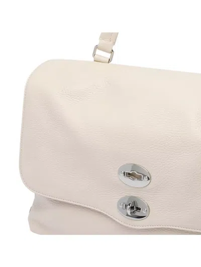 Zanellato Medium Textured Cross-body Bag With Top Handle
