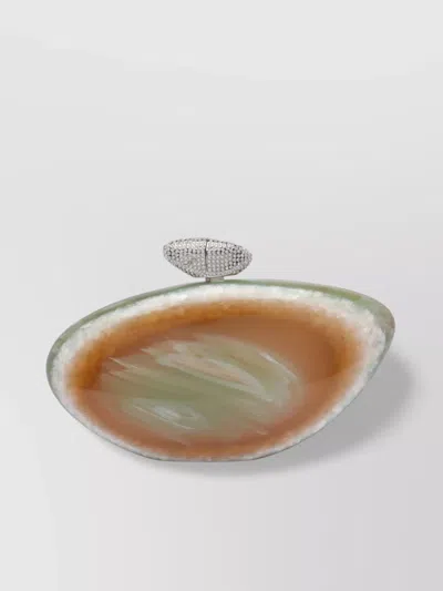 Benedetta Bruzziches Crystal Agate Oval Hard Case