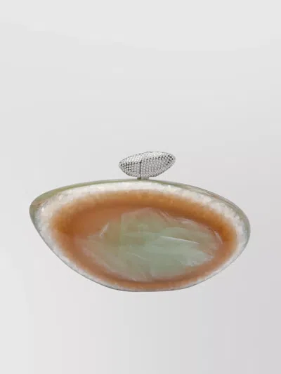 Benedetta Bruzziches Crystal Agate Oval Hard Case