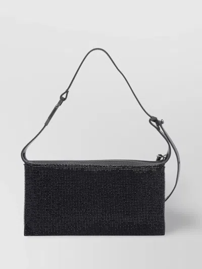 Benedetta Bruzziches Embellished Rectangular Shoulder Bag