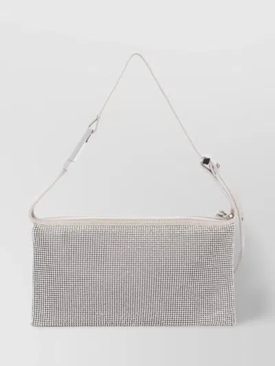 Benedetta Bruzziches Rhinestone Strap And Adjustable Shoulder