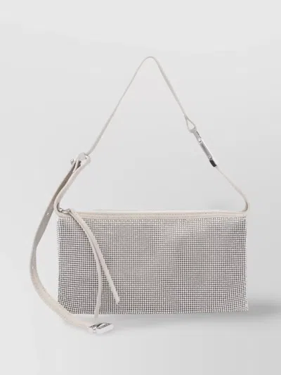 Benedetta Bruzziches Rhinestone Strap And Adjustable Shoulder