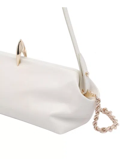 Benedetta Bruzziches Rectangular Chain Detail Shoulder Bag